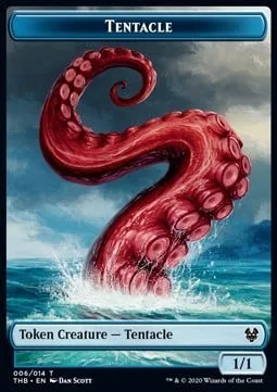 Tentacle Token (Blue 1/1)