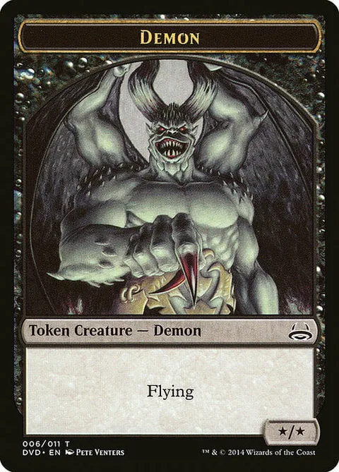 Demon Token (Black */*)