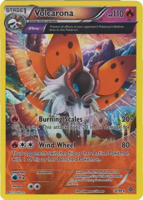 Volcarona [Burning Scales | Wind Wheel]
