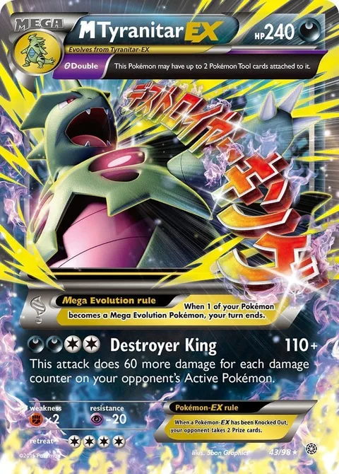 MTyranitar EX [Destroyer King]