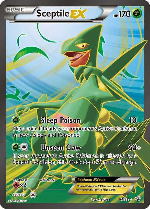 Sceptile EX [Sleep Poison | Unseen Claw]