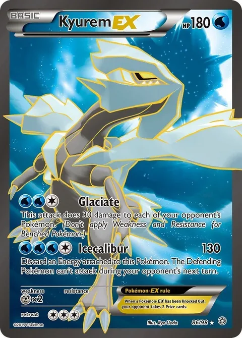 Kyurem EX [Glaciate | Icecalibur]