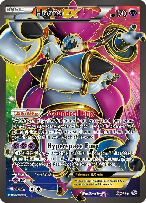 Hoopa EX [Scoundrel Ring | Hyperspace Fury]