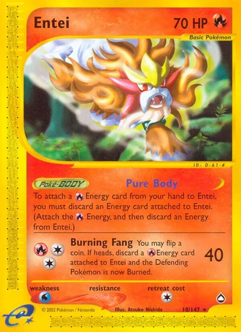 Entei [Pure Body | Burning Fang]