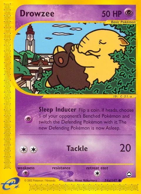 Drowzee [Sleep Inducer | Tackle]
