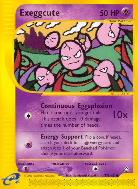 Exeggcute [Continuous Eggsplosion | Energy Support]