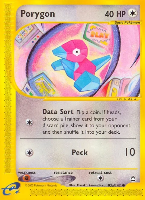 Porygon [Data Sort | Peck]