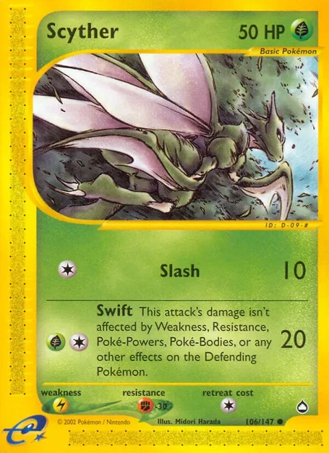 Scyther [Slash | Swift]