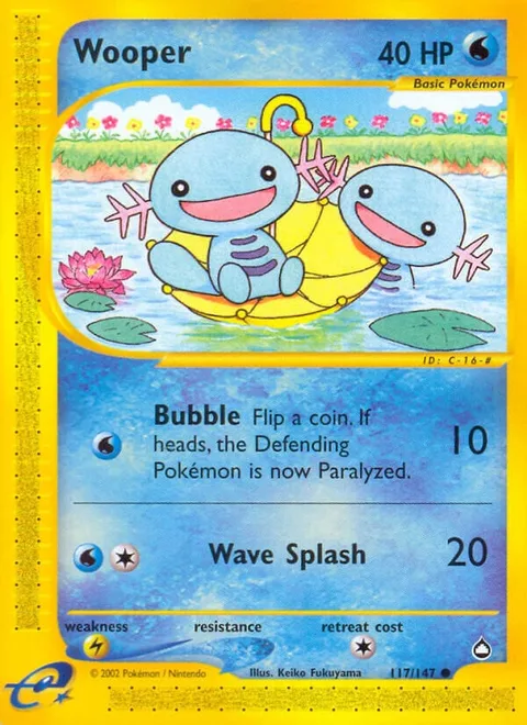 Wooper [Bubble | Wave Splash]