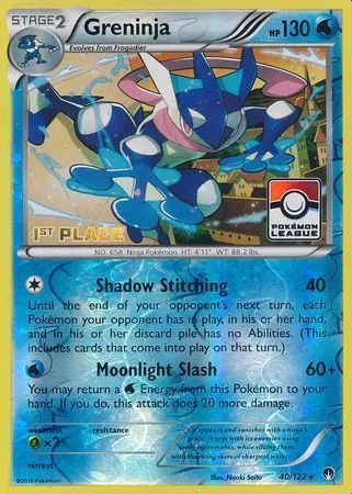 Greninja [Shadow Stitching | Moonlight Slash]