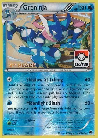 Greninja [Shadow Stitching | Moonlight Slash]