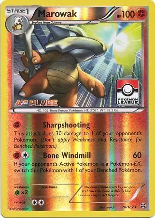 Marowak [Sharpshooting | Bone Windmill]