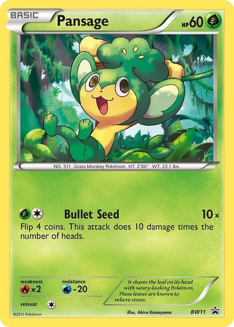 Pansage [Bullet Seed]