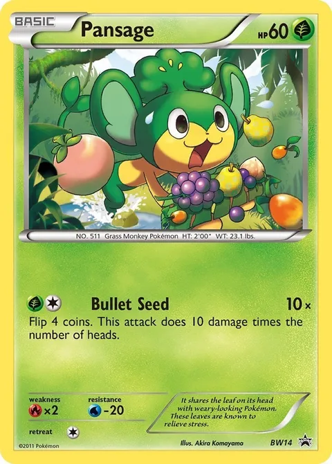Pansage [Bullet Seed]