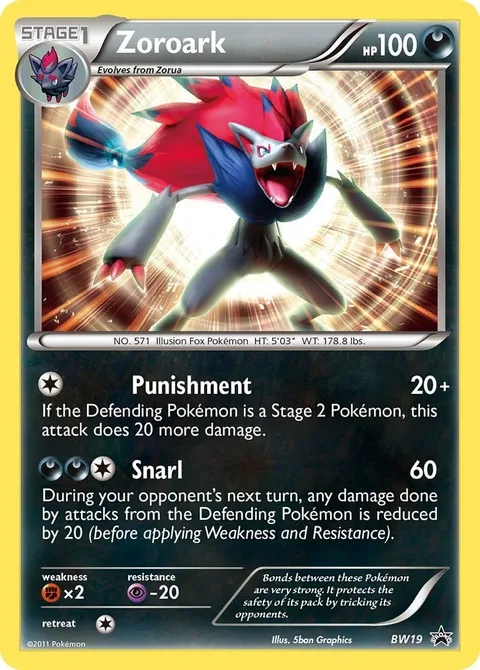 Zoroark [Punishment | Snarl]