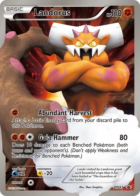 Landorus [Abundant Harvest | Gaia Hammer]