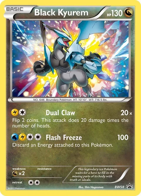 Black Kyurem [Dual Claw | Flash Freeze]
