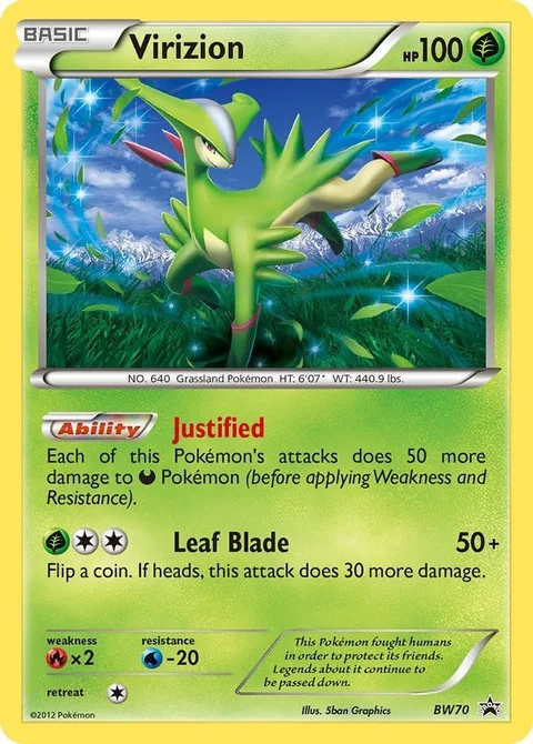 Virizion [Justified | Leaf Blade]