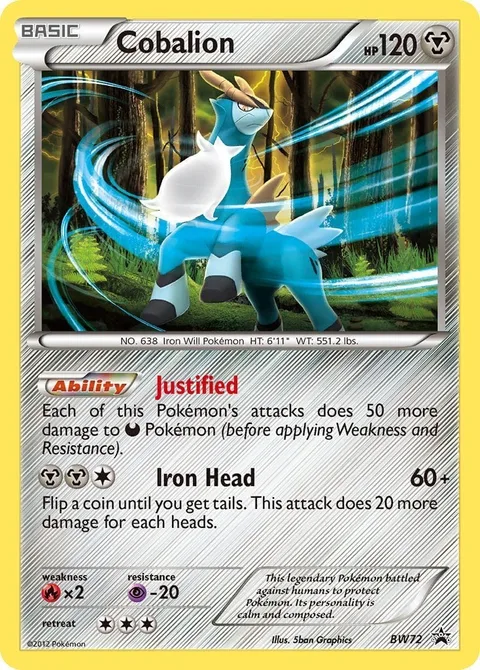 Cobalion [Justified | Iron Head]