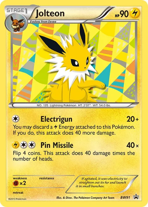 Jolteon [Electrigun | Pin Missile]