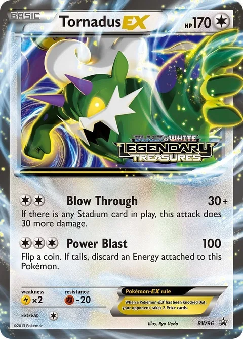 Tornadus EX [Blow Through | Power Blast]