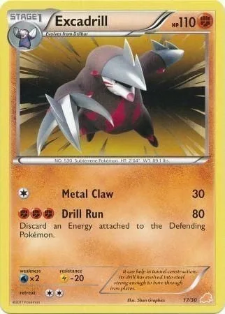 Excadrill [Metal Claw | Drill Run]