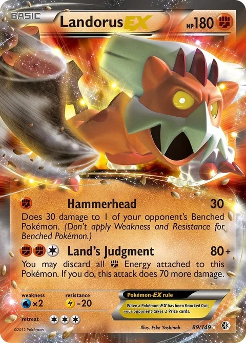 Landorus EX [Hammerhead | Land's Judgment]