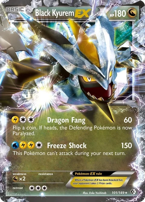 Black Kyurem EX [Dragon Fang | Freeze Shock]