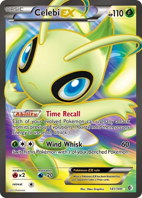 Celebi EX [Time Recall | Wind Whisk]