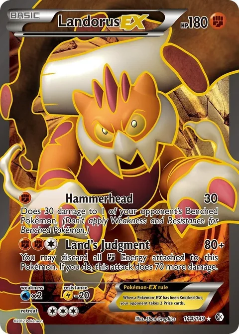 Landorus EX [Hammerhead | Land's Judgment]