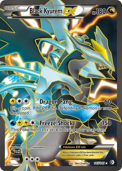 Black Kyurem EX [Dragon Fang | Freeze Shock]