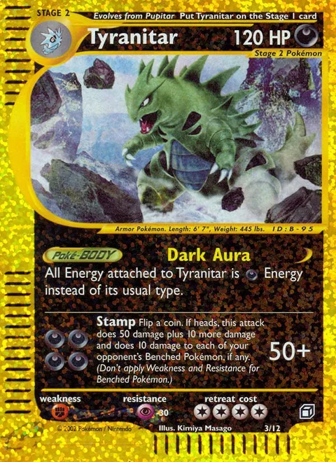 Tyranitar [Dark Aura | Stamp]