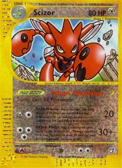 Scizor [Poison Resistance | Snatch | Heavy Metal]
