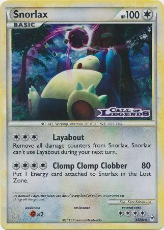 Snorlax [Layabout | Clomp Clomp Clobber]
