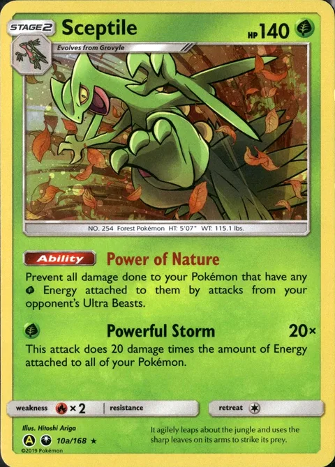 Sceptile [Power of Nature | Powerful Storm]