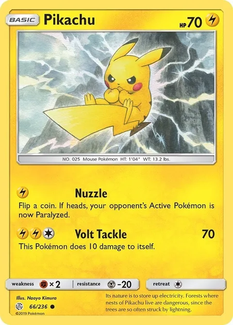 Pikachu [Nuzzle | Volt Tackle]