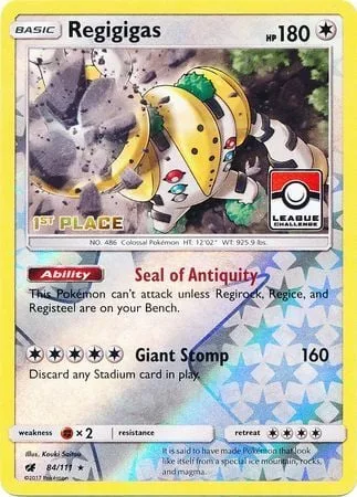 Regigigas [Seal of Antiquity | Giant Stomp]