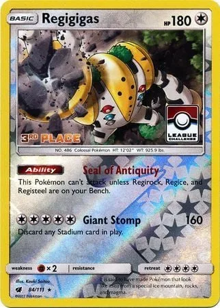 Regigigas [Seal of Antiquity | Giant Stomp]