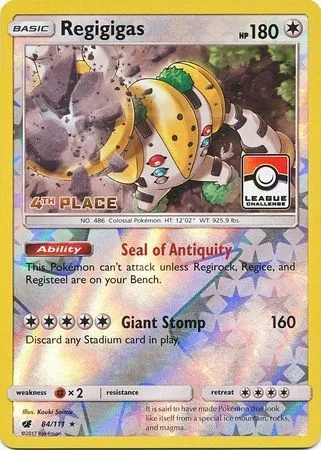 Regigigas [Seal of Antiquity | Giant Stomp]