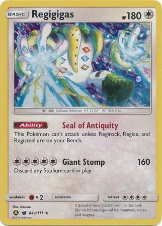 Regigigas [Seal of Antiquity | Giant Stomp]