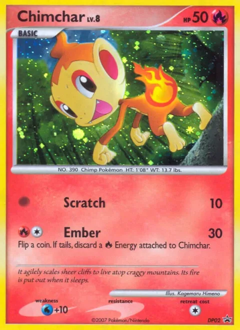 Chimchar Lv.8 [Scratch | Ember]