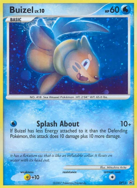 Buizel Lv.10 [Splash About]