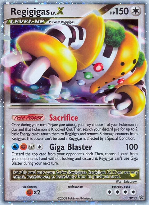 Regigigas LV.X [Sacrifice | Giga Blaster]