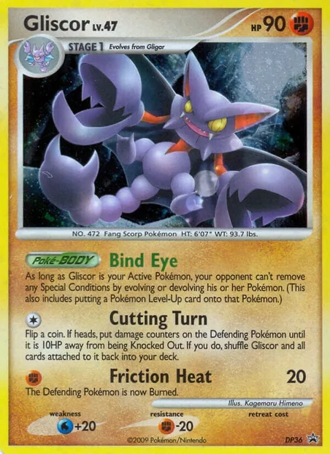 Gliscor Lv.47 [Bind Eye | Cutting Turn | Friction Heat]