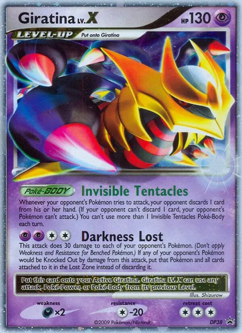 Giratina LV.X [Invisible Tentacles | Darkness Lost]