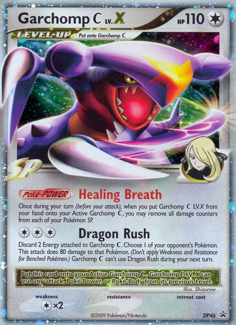 Garchomp [C] LV.X [Healing Breath | Dragon Rush]