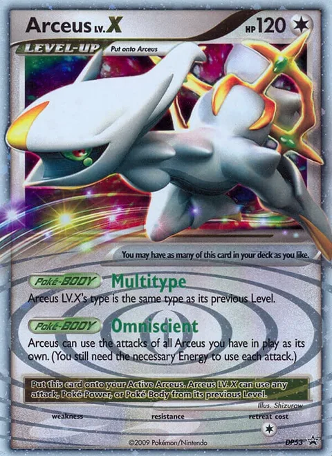 Arceus LV.X [Multitype | Ominiscient]