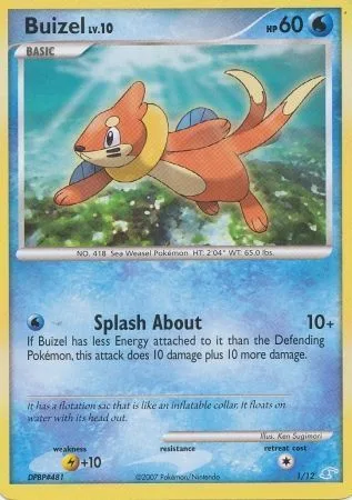 Buizel Lv.10 [Splash About]