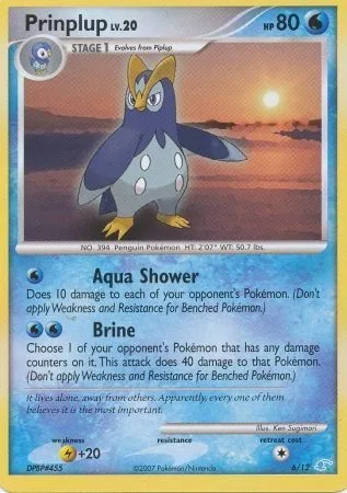 Prinplup Lv.20 [Aqua Shower | Brine]