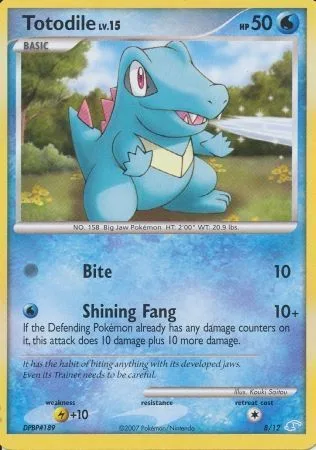 Totodile Lv.15 [Bite | Shining Fang]